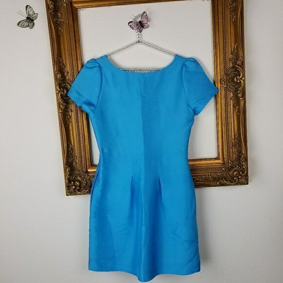 Nordstrom Madison Marcus raw silk dress  NWOT - Picture 4 of 5